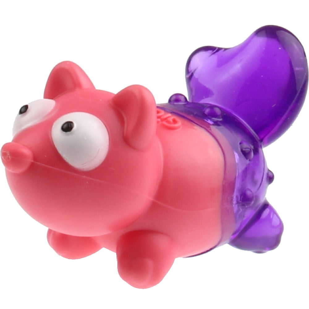 GiGwi Suppa Puppa Fox TPR Dog Toy (Pink/Purple) - Kohepets