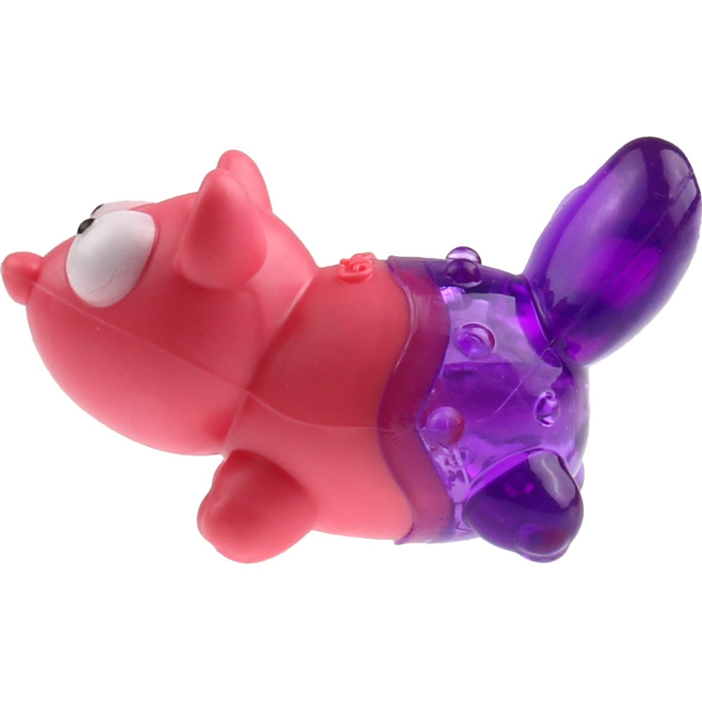 GiGwi Suppa Puppa Fox TPR Dog Toy (Pink/Purple) - Kohepets