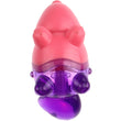 GiGwi Suppa Puppa Fox TPR Dog Toy (Pink/Purple) - Kohepets
