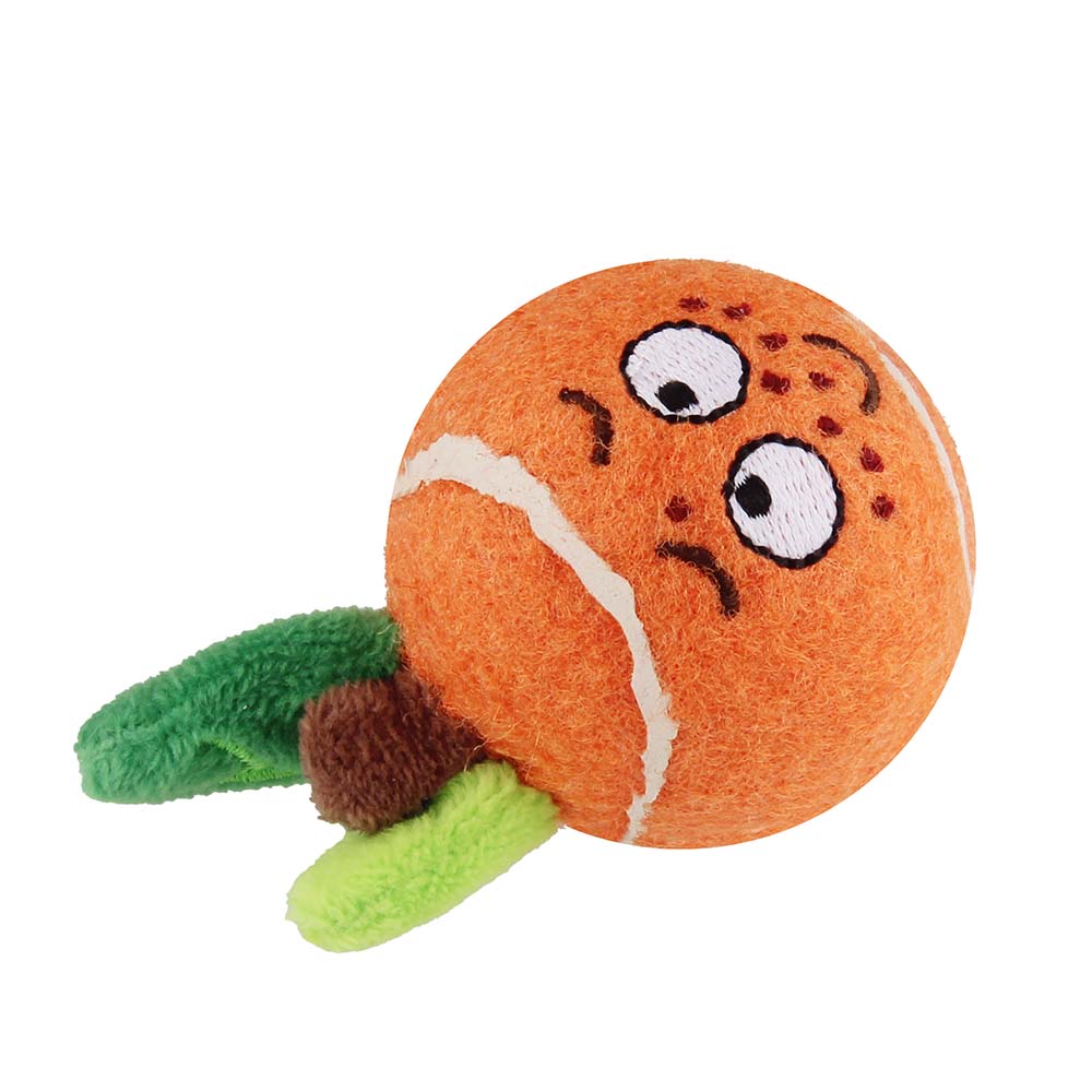 GiGwi Tennis Ball Originals Dog Toy (Orange) - Kohepets