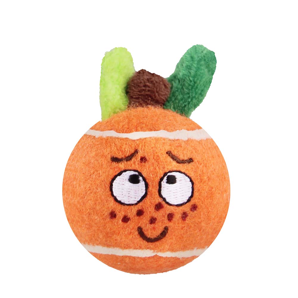 GiGwi Tennis Ball Originals Dog Toy (Orange) - Kohepets