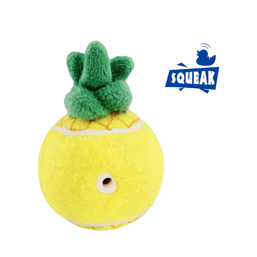 GiGwi Tennis Ball Originals Dog Toy (Pineapple) - Kohepets