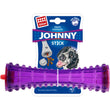 GiGwi Treat Dispenser Johnny Stick TPR Dog Toy (Purple/Red) - Kohepets