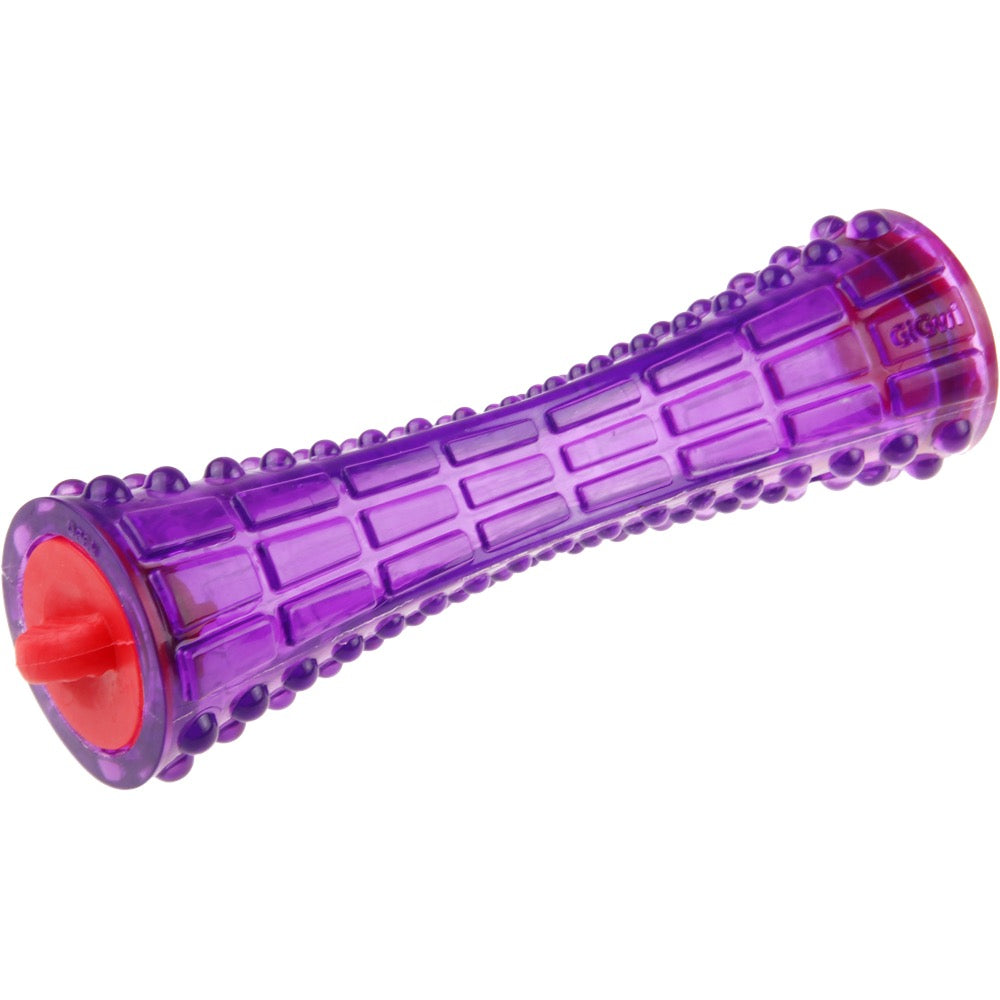 GiGwi Treat Dispenser Johnny Stick TPR Dog Toy (Purple/Red) - Kohepets