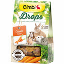 Gimbi Drops With Carrot Treats For Small Animals 50g
