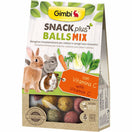 Gimbi Snack Plus Balls Mix With Vitamin C Treats For Small Animals 50g
