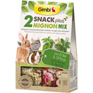 Gimbi Snack Plus Mignon Mix 2 (Herbs & Nettle) Treats For Small Animals 50g