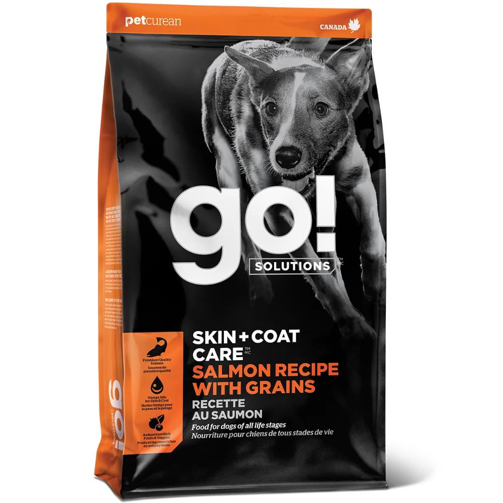 Go! Solutions Skin + Coat Salmon Recipe Dry Dog Food 3.5lb