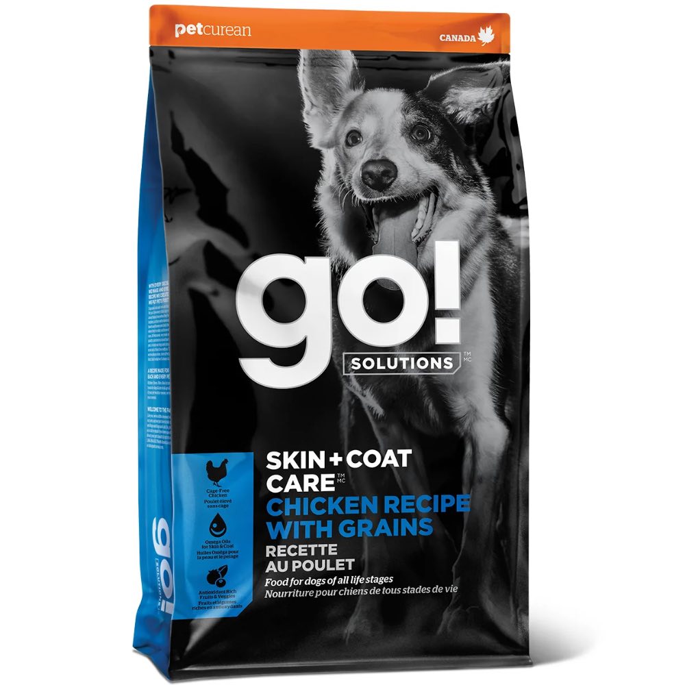 Go! Solutions Skin + Coat Chicken Recipe Dry Dog Food 3.5lb