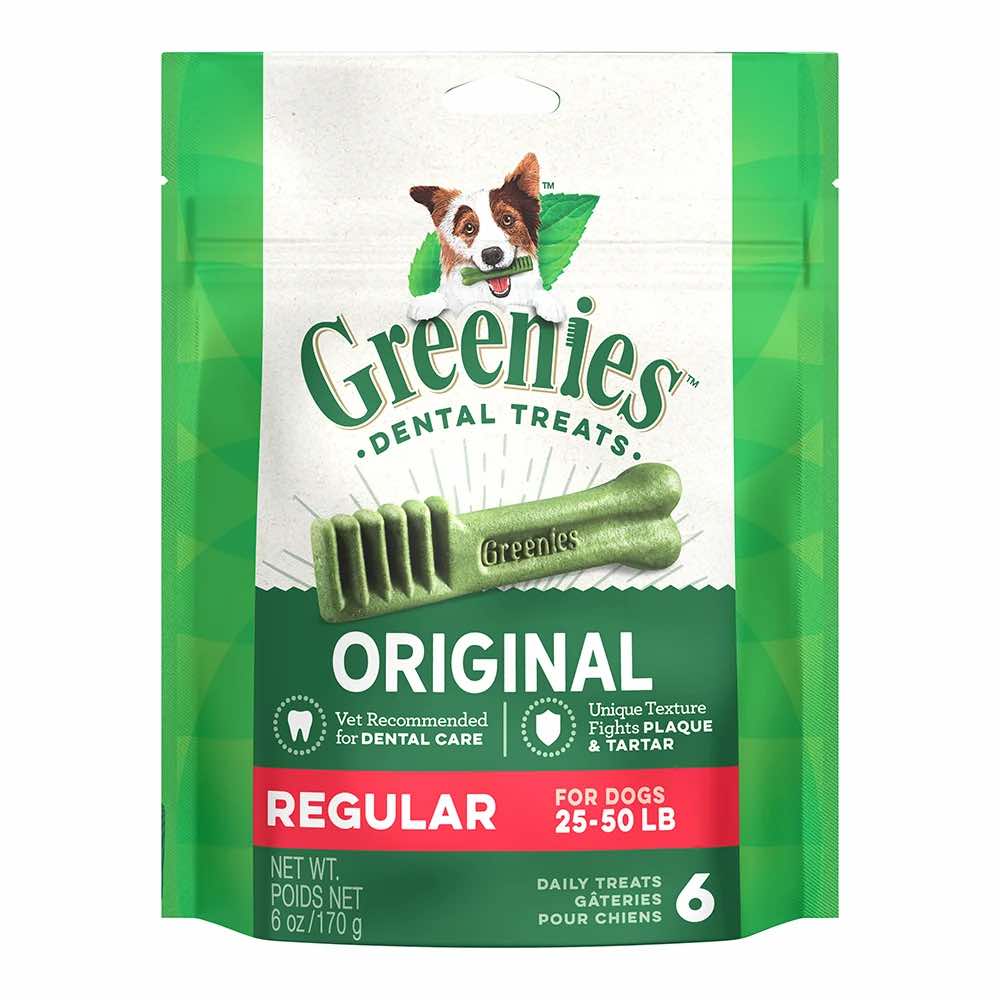 Greenies Original Regular Dental Dog Treats - Kohepets