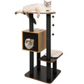 Catit Vesper V-High Base In Black Cat Condo - Kohepets