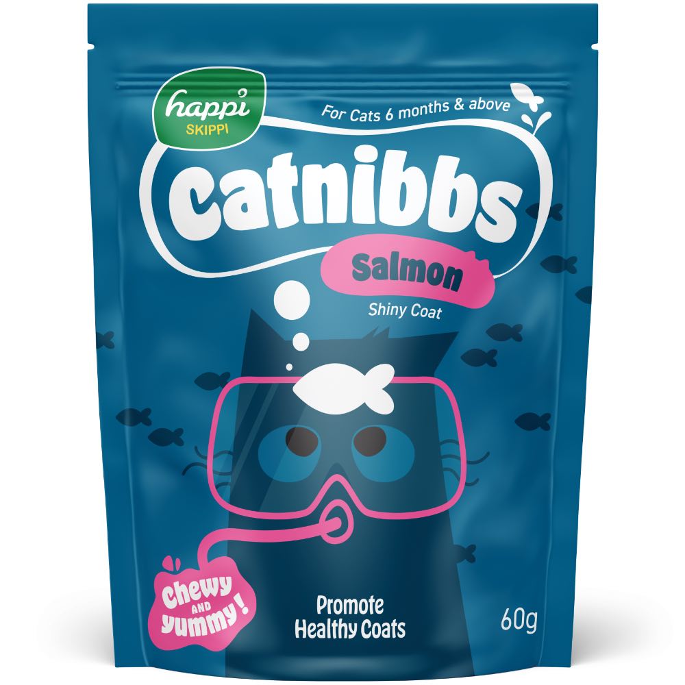 Happi Skippi Catnibbs Salmon Cat Treats 60g