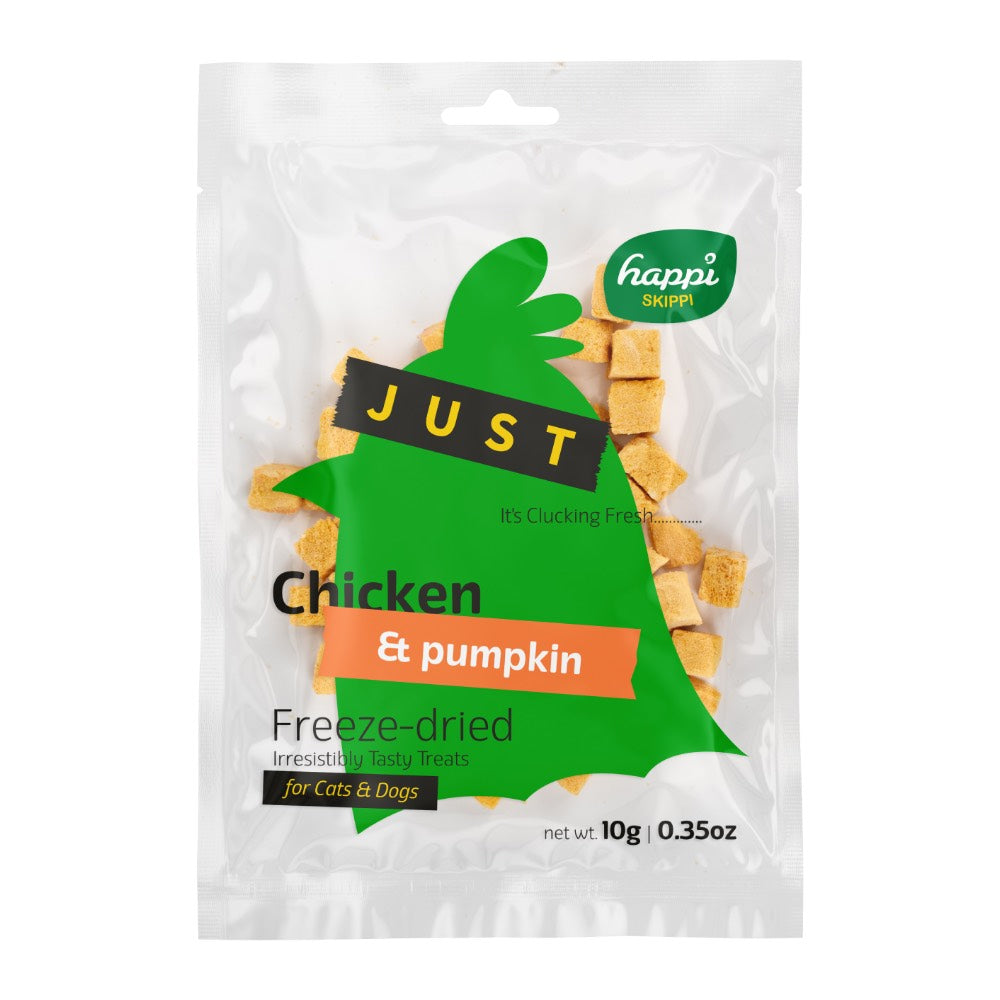 20% OFF: Happi Skippi Just Freeze-Dried Treats For Cats & Dogs 10g