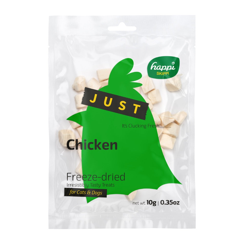 20% OFF: Happi Skippi Just Freeze-Dried Treats For Cats & Dogs 10g