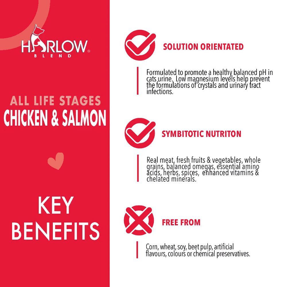 Harlow Blend Chicken & Salmon with Rice Dry Cat Food