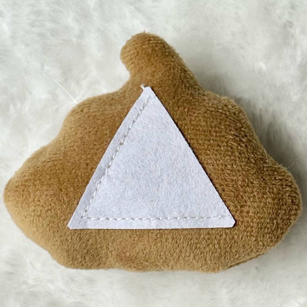 Hey Cuzzies Mini Snackz Poopie Interactive Plush Dog Toy | Kohepets