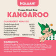 Holuah Kangaroo Freeze-Dried Raw Dog Food 380g