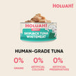 25% OFF: Holuah Skipjack Tuna Whitemeat In Gravy Canned Cat Food 80g