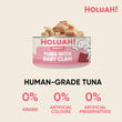 25% OFF: Holuah Tuna with Baby Clam In Gravy Canned Cat Food 80g