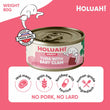 25% OFF: Holuah Tuna with Baby Clam In Gravy Canned Cat Food 80g