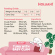 25% OFF: Holuah Tuna with Baby Clam In Gravy Canned Cat Food 80g