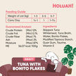 25% OFF: Holuah Tuna with Bonito Flakes In Gravy Canned Cat Food 80g