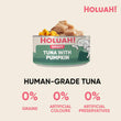 25% OFF: Holuah Tuna with Pumpkin In Gravy Canned Cat Food 80g