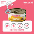 25% OFF: Holuah Tuna with Quail Egg In Gravy Canned Cat Food 80g