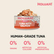 25% OFF: Holuah Tuna with Salmon In Gravy Canned Cat Food 80g
