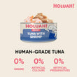 25% OFF: Holuah Tuna with Shrimp In Gravy Canned Cat Food 80g