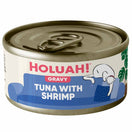 25% OFF: Holuah Tuna with Shrimp In Gravy Canned Cat Food 80g