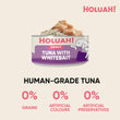 25% OFF: Holuah Tuna with Whitebait In Gravy Canned Cat Food 80g