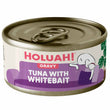 25% OFF: Holuah Tuna with Whitebait In Gravy Canned Cat Food 80g