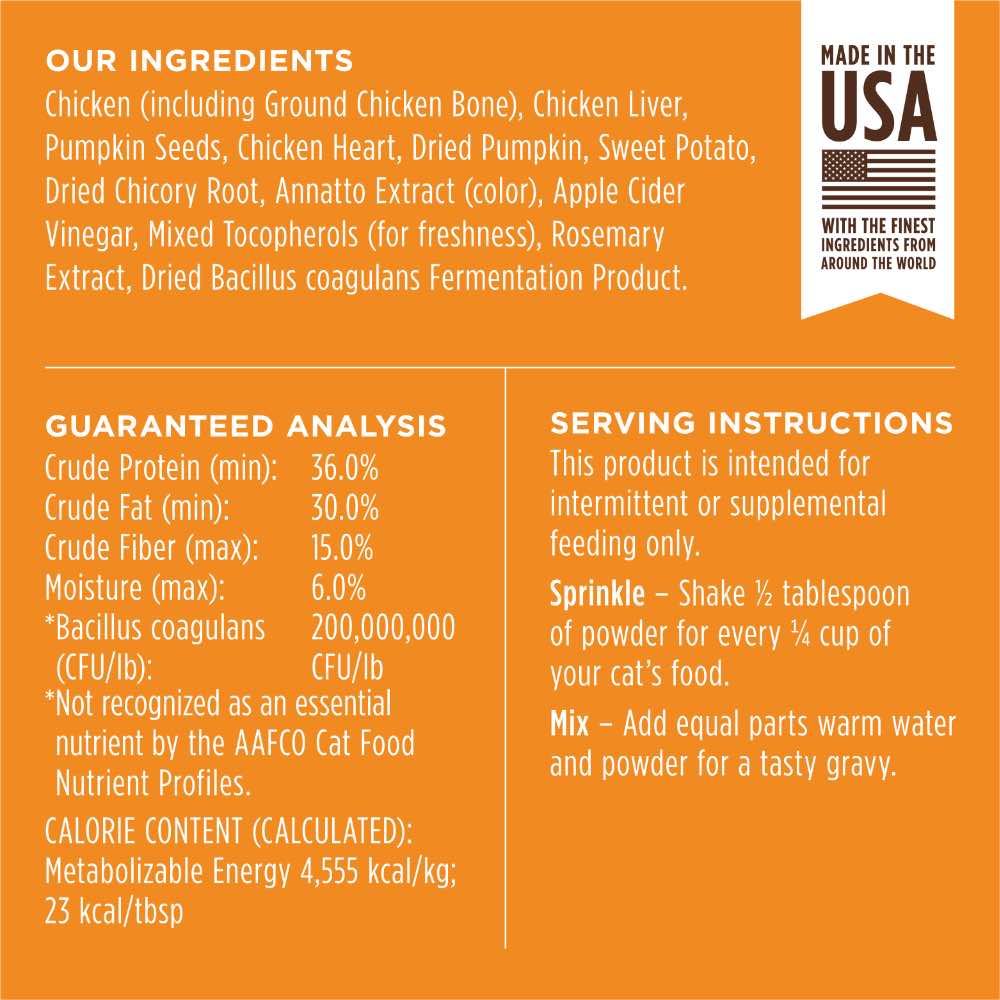 Instinct Raw Boost Shakers Digestive Health Freeze-Dried Raw Cat Food Topper 5.5oz (Exp 15May2026)
