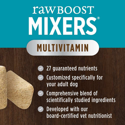 Instinct Raw Boost Mixers Multivitamin Beef GrainFree Adult Freeze