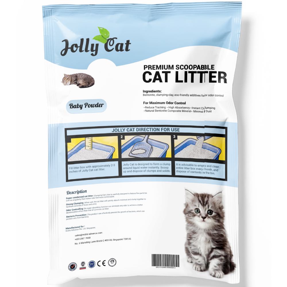 Jollycat Baby Powder Cat Litter 10L