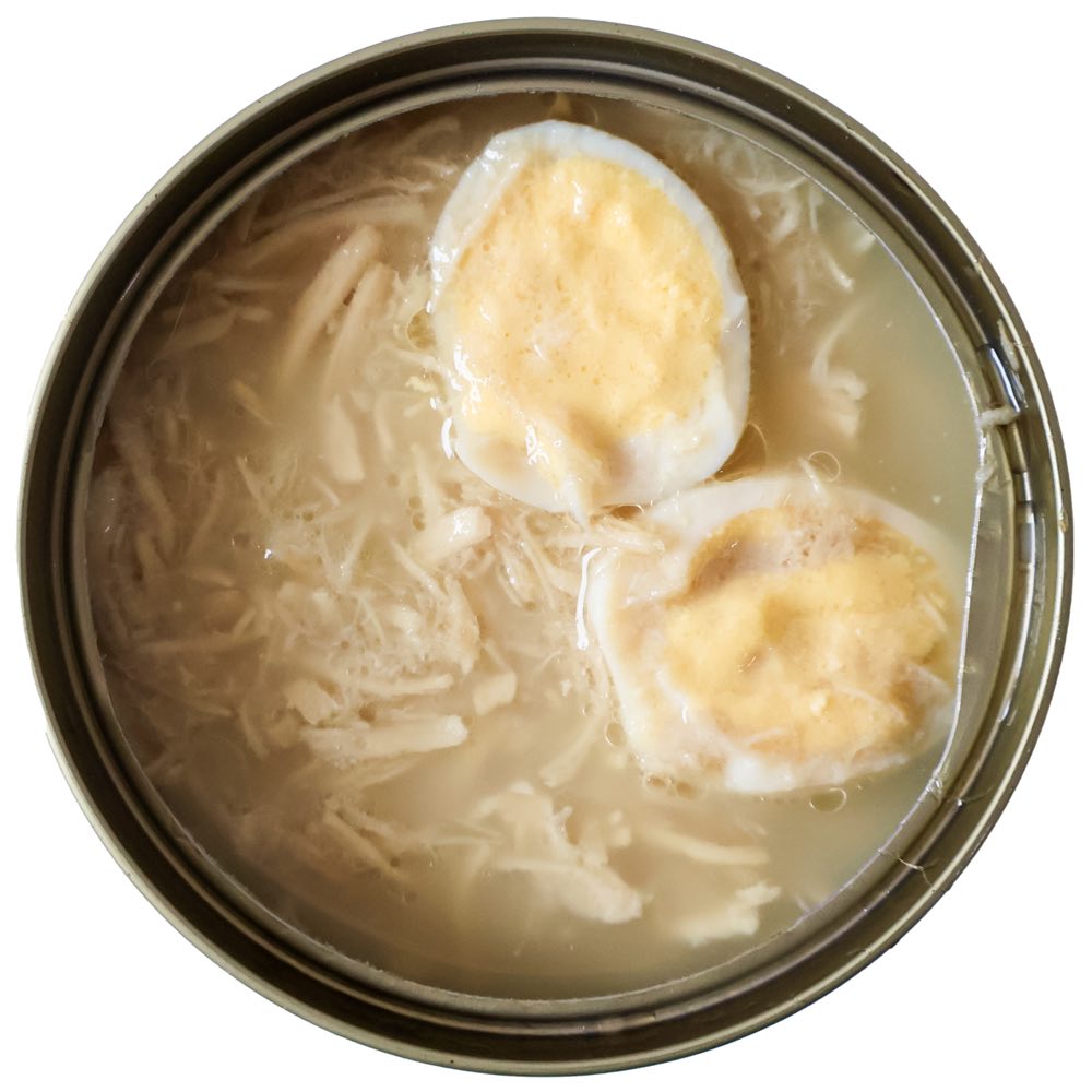 Jollycat Pure Chicken & Quail Egg In Broth Grain-Free Canned Cat Food 80g - Kohepets