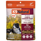 K9 Natural Lamb & Venison Freeze-Dried Raw Dog Food Topper 100g