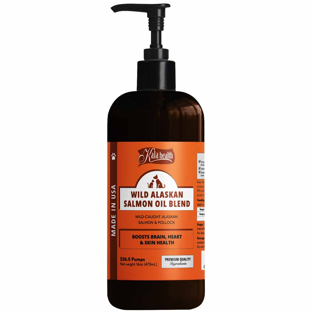Kala Health Wild Alaskan Salmon Oil Blend For Dogs And Cats - Kohepets