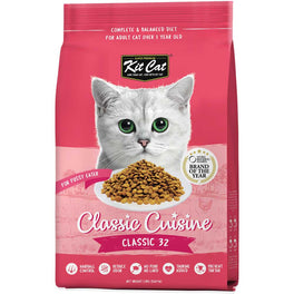 FREE TREAT w 5kg: Kit Cat Classic 32 Dry Cat Food