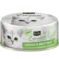 Kit Cat Complete Cuisine Pure Chicken & Whitebait Grain-Free Canned Cat Food 70g