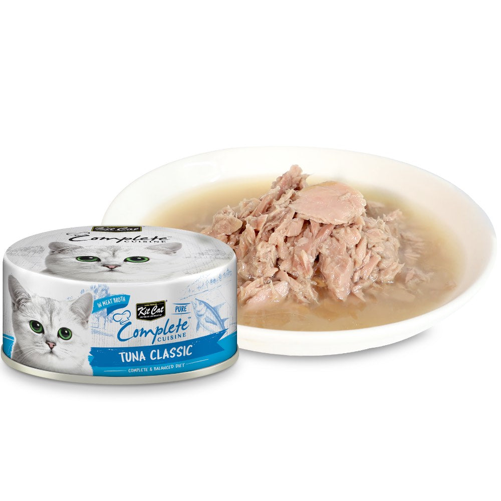 Curated visual reference: Picture Idea: Kit Cat Complete Cuisine Pure Tuna Classic Grain Free Canned