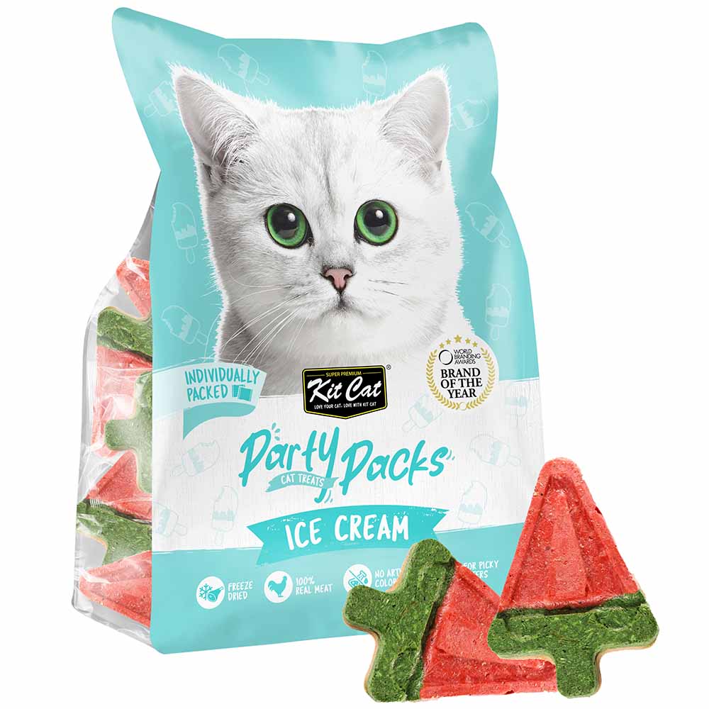 Kit Cat Party Packs Freeze Dried Cat Treats 30g