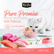 Kit Cat Pure Promise Tuna & Chicken With Salmon Natural Slow-Cooked Canned Cat Food 80g - Box of 12
