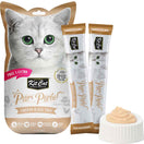 Kit Cat Purr Puree Chicken & Egg Yolk Liquid Cat Treats 5x15g