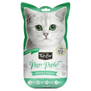 4 FOR $13.80 (Exp 4Oct24): Kit Cat Purr Puree Chicken & Scallop Cat Treats 60g