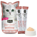 Kit Cat Purr Puree Tuna & Egg Yolk Liquid Cat Treats 5x15g