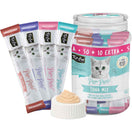 Kit Cat Purr Puree Tuna Mix Assorted Grain-Free Liquid Cat Treats 60 Sticks