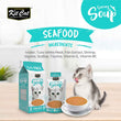 Kit Cat Savoury Soup Seafood Wet Pouch Cat Food (50g x 6)