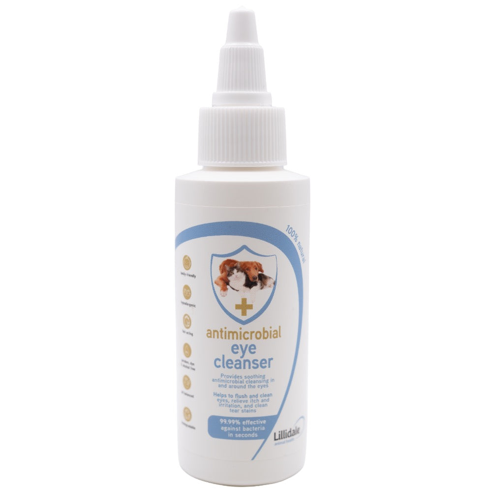 Lillidale Antimicrobial Eye Cleanser For Cats & Dogs 65ml